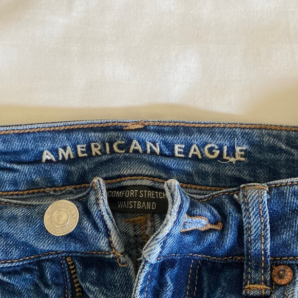 American Eagle Outfitters Denim - American Eagle Mom Jeans Straight Leg
